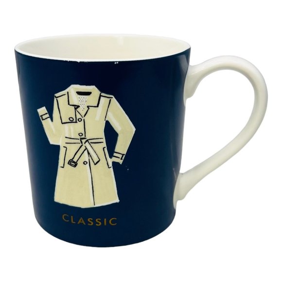 Kate Spade "Things We Love" Classic Blue & White Coffee Mug Collab with Lenox - Picture 1 of 9